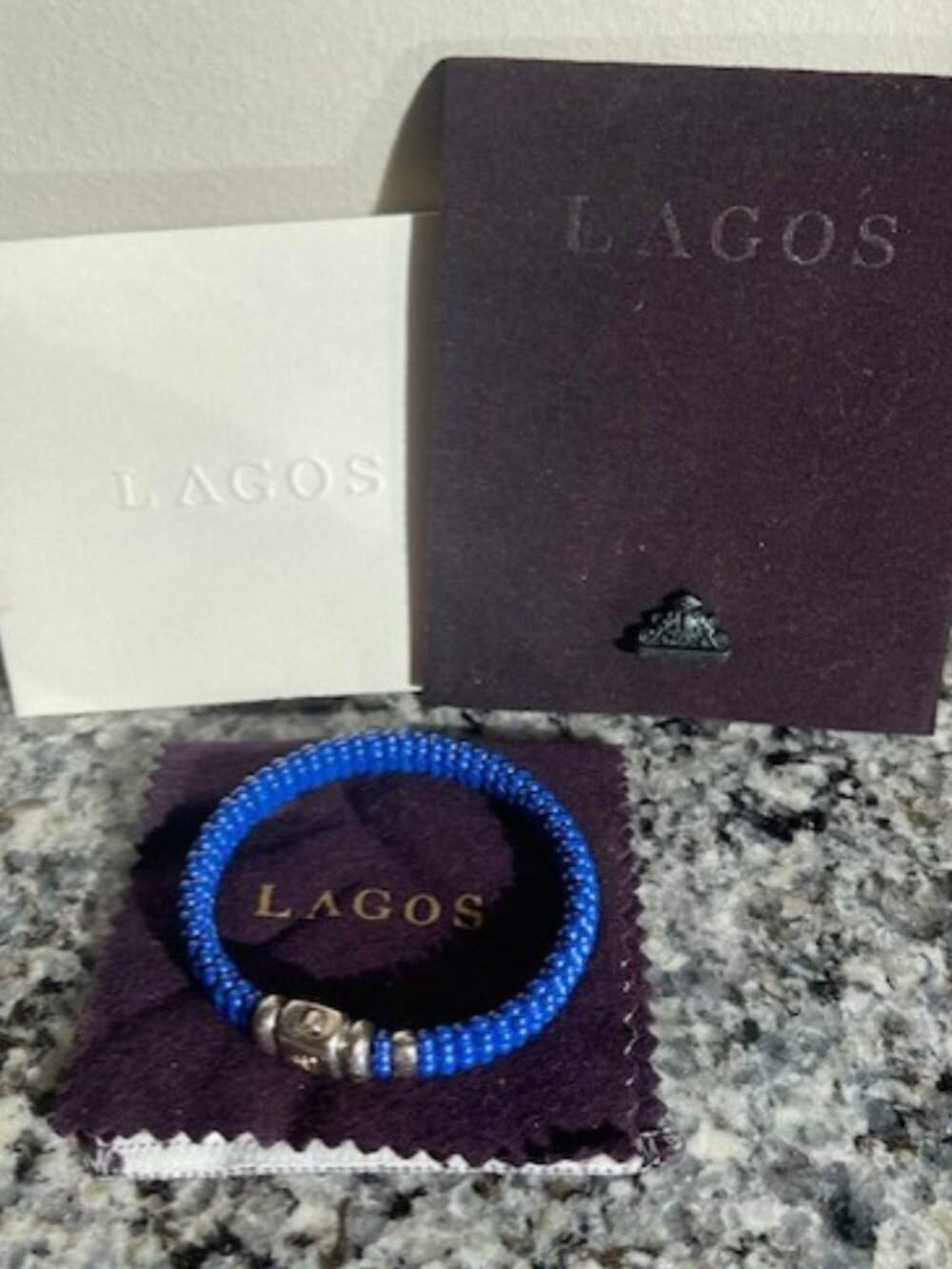 Lagos Blue Caviar bracelet